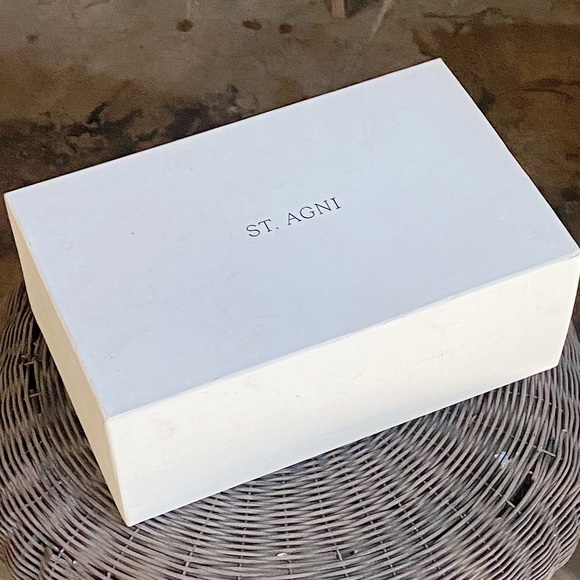 Size 42 ST. AGNI  Brown flat form sandal - Picture 4 of 9